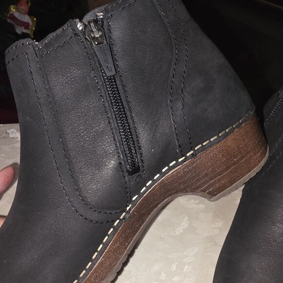 Dansko Black Ankle Boots - Picture 4 of 12